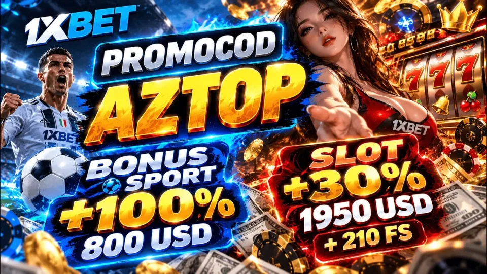 How to claim the 1xbet free spins promo with code AZTOP and unlock 210 bonus spins